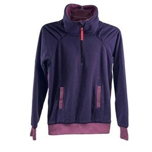 Ivivva Purple Shiver Stopper Pullover Sweater Size 14